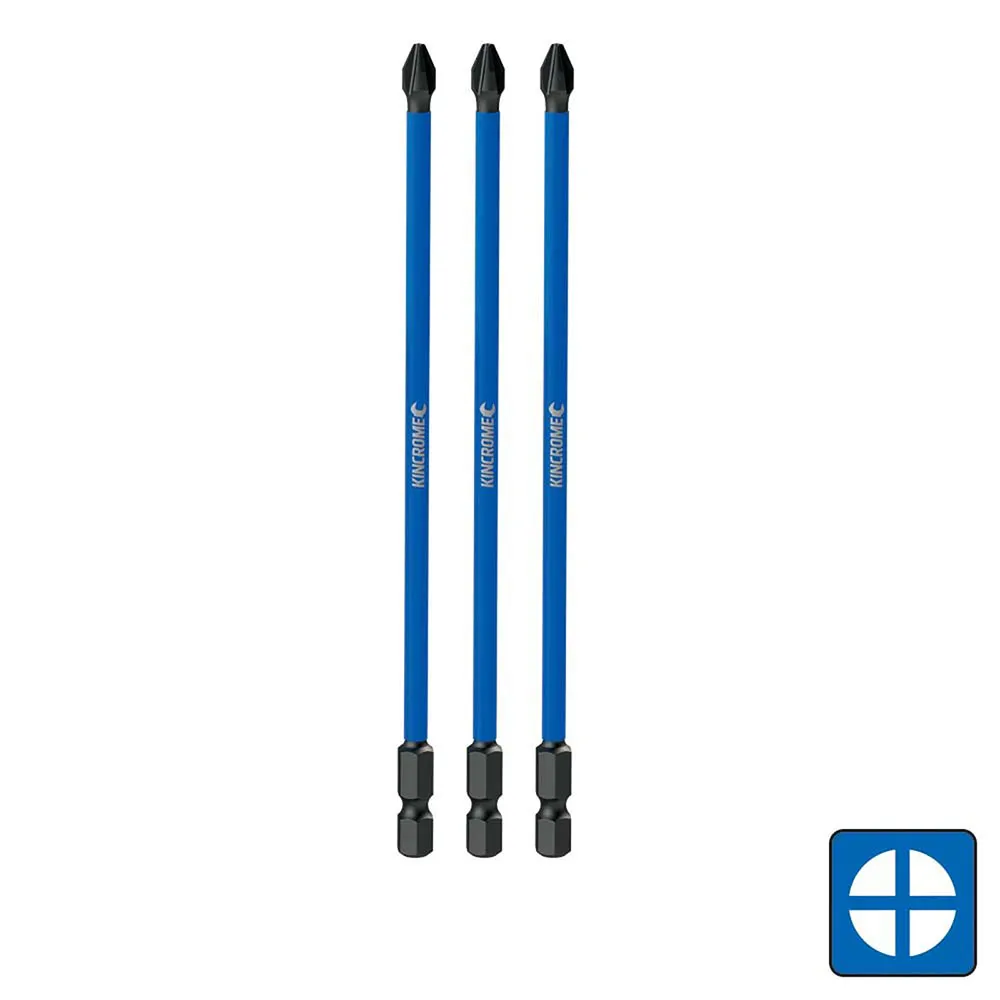 KINCROME PH2 x 150mm Phillips Screwdriver Bit - 3 Piece K21250