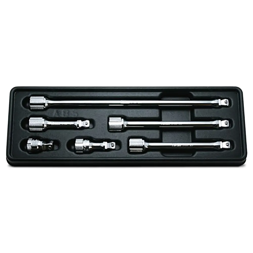KOKEN 32mm-250mm 3/8" Drive Wobble Fix Extension Set - 6 Piece KOPK3763/6