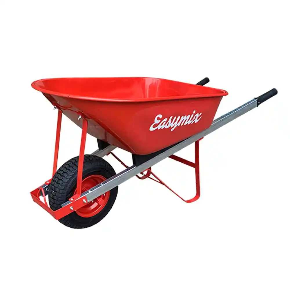 EASYMIX Handyman 100L Steel Wheelbarrow TTSENTRY