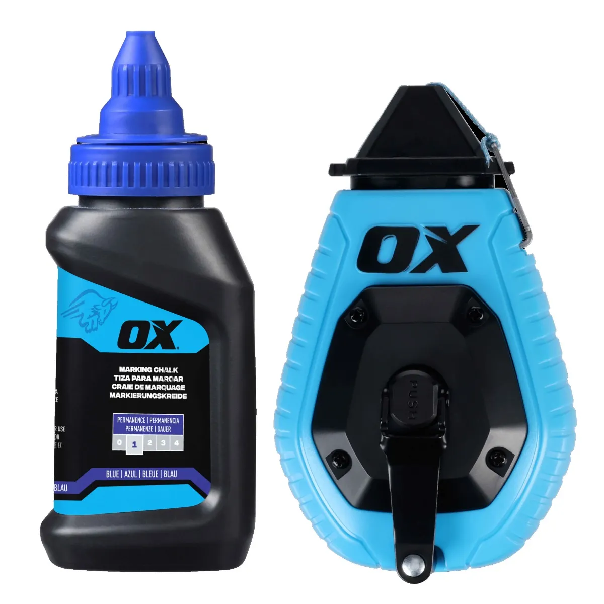 OX 30M 3:1 ABS Fine Line Chalk Reel Value Pack OX-T630601