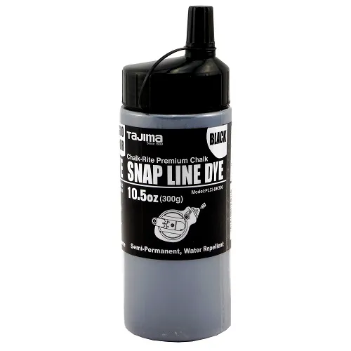 Tajima 300g Snap Line Chalk Dye Black PLCBK300