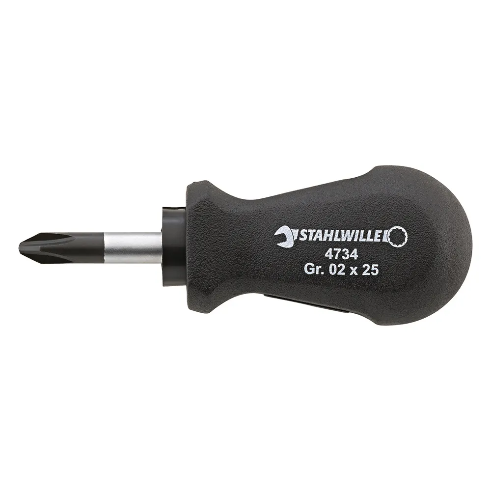 STAHLWILLE 80mm Stubby Screwdriver 47341002