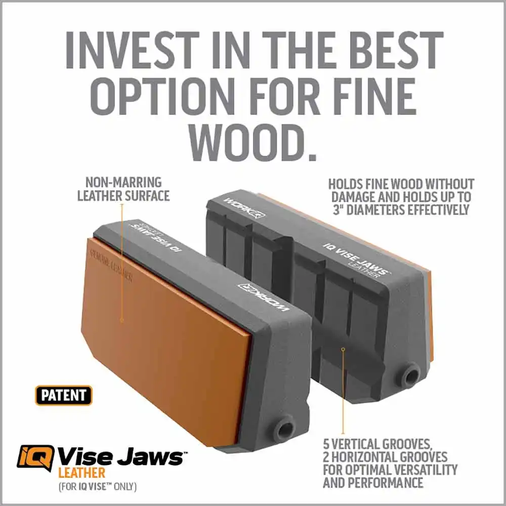 WORK IQ Vise Jaws Leather IQVJL