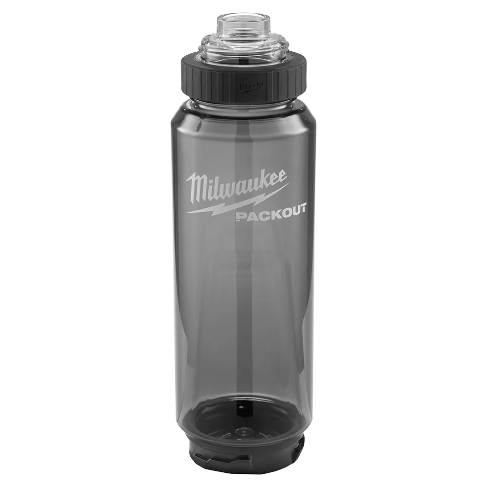 MILWAUKEE PACKOUT™ 1005ml (34oz) Plastic Bottle - Black 48228372B