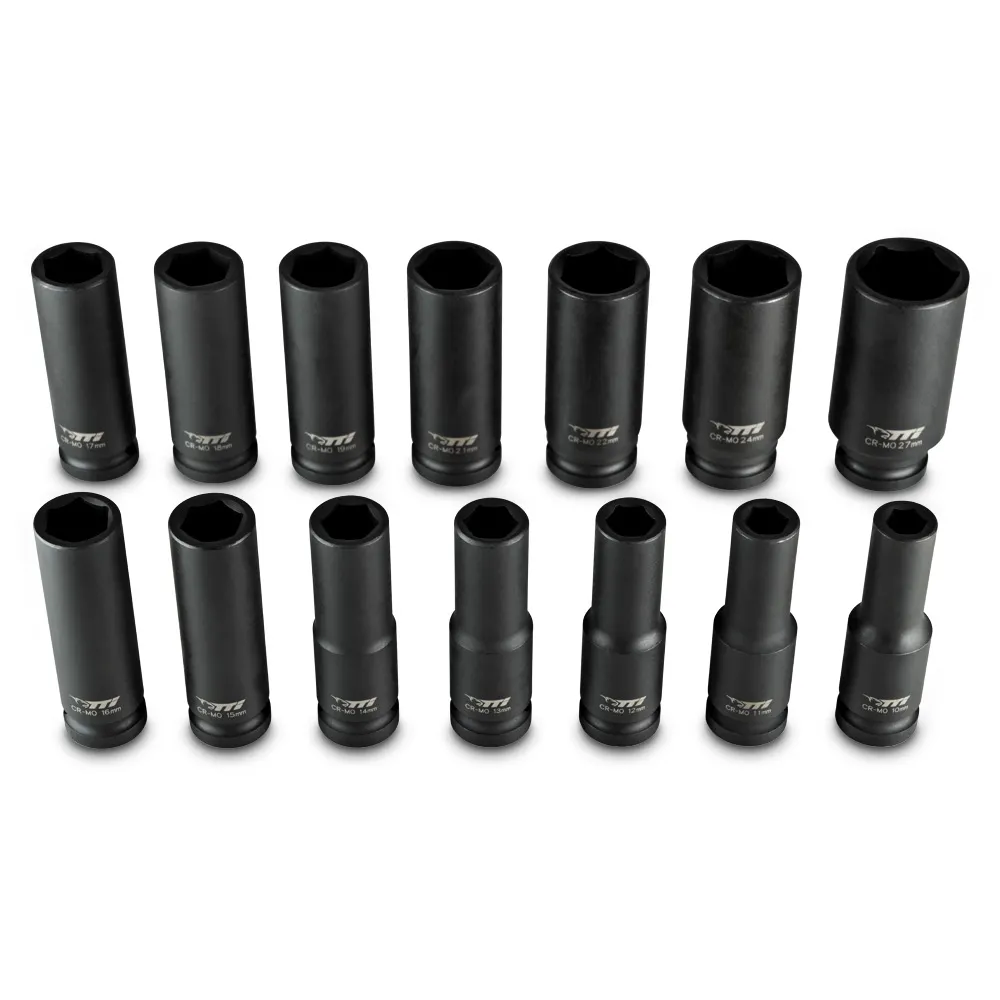 TTI 14 Piece 1/2inch Metric Impact Socket Set TT12D14ISS