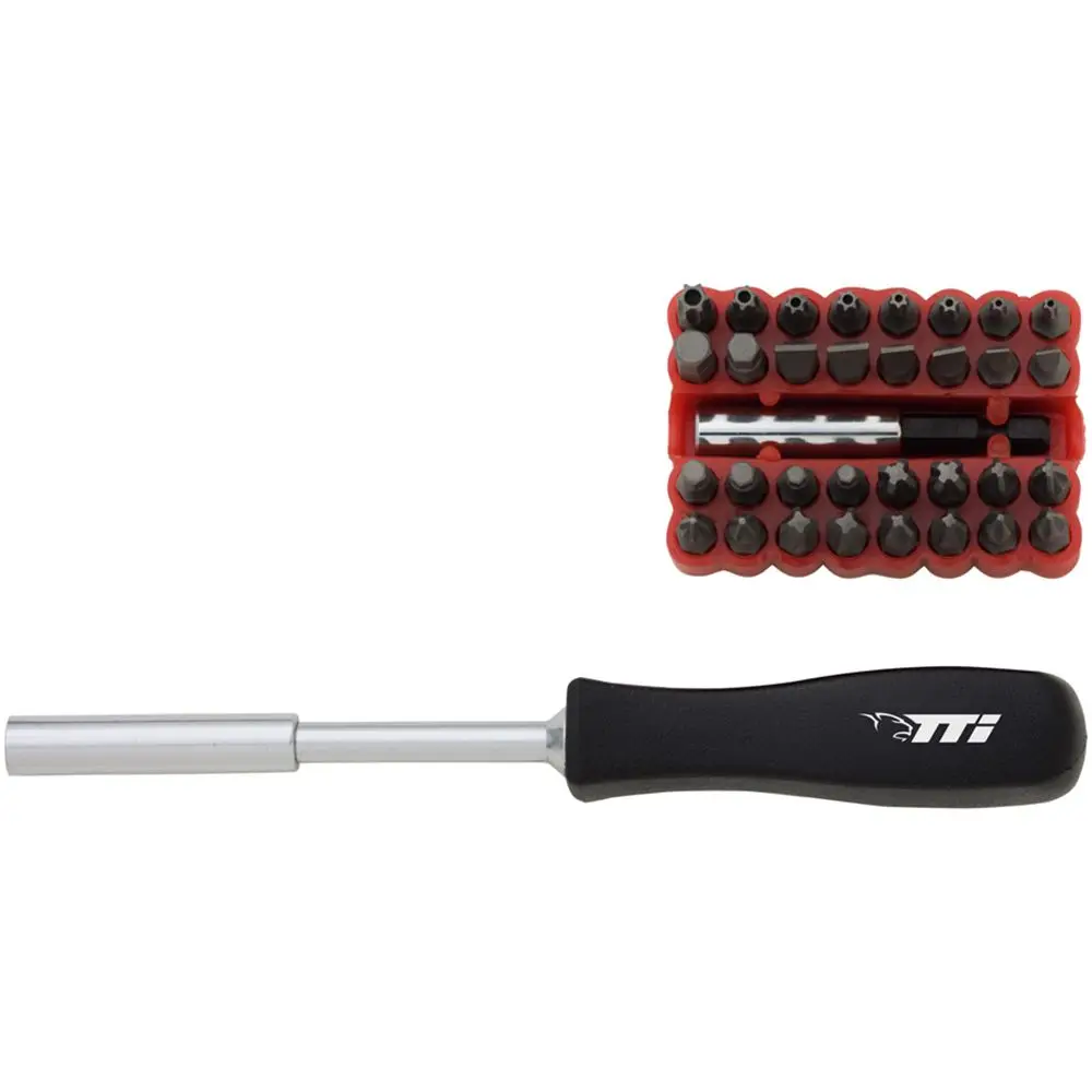 TTI 34 Piece Screwdriver Bit Set & Screwdriver BS34