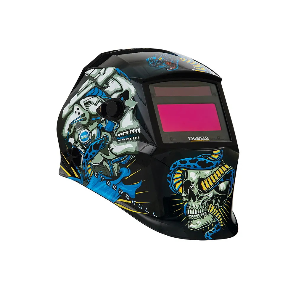 CIGWELD XC30 Welding Helmet CYBERSKULL Graphic WHAMXC230