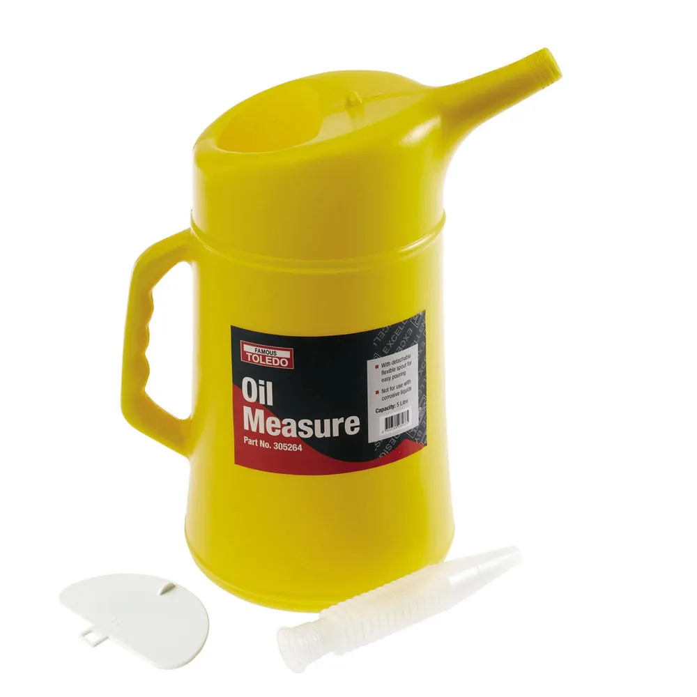TOLEDO Oil Measuring Container Clip Lid - 5L