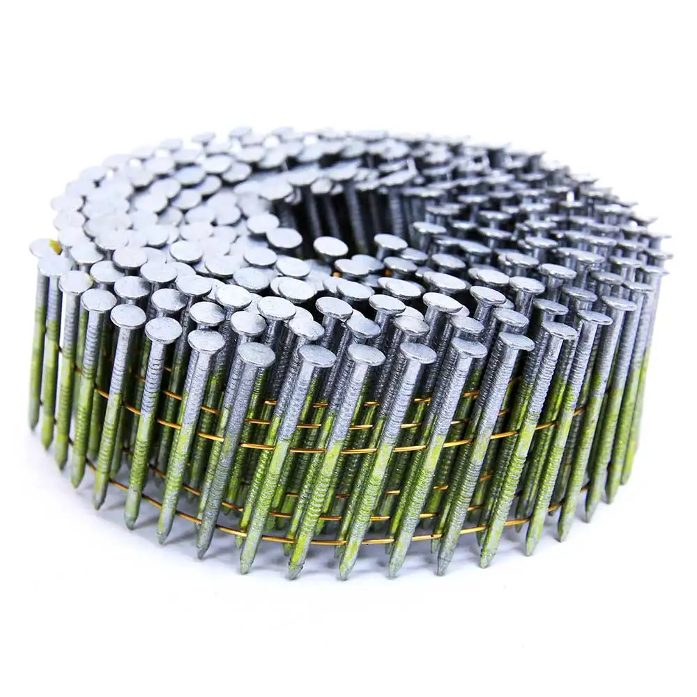 AIRCO Fencing Coil Nail Ring Shank Machanical Galvanised 45mm Box of 9000 YA45258R