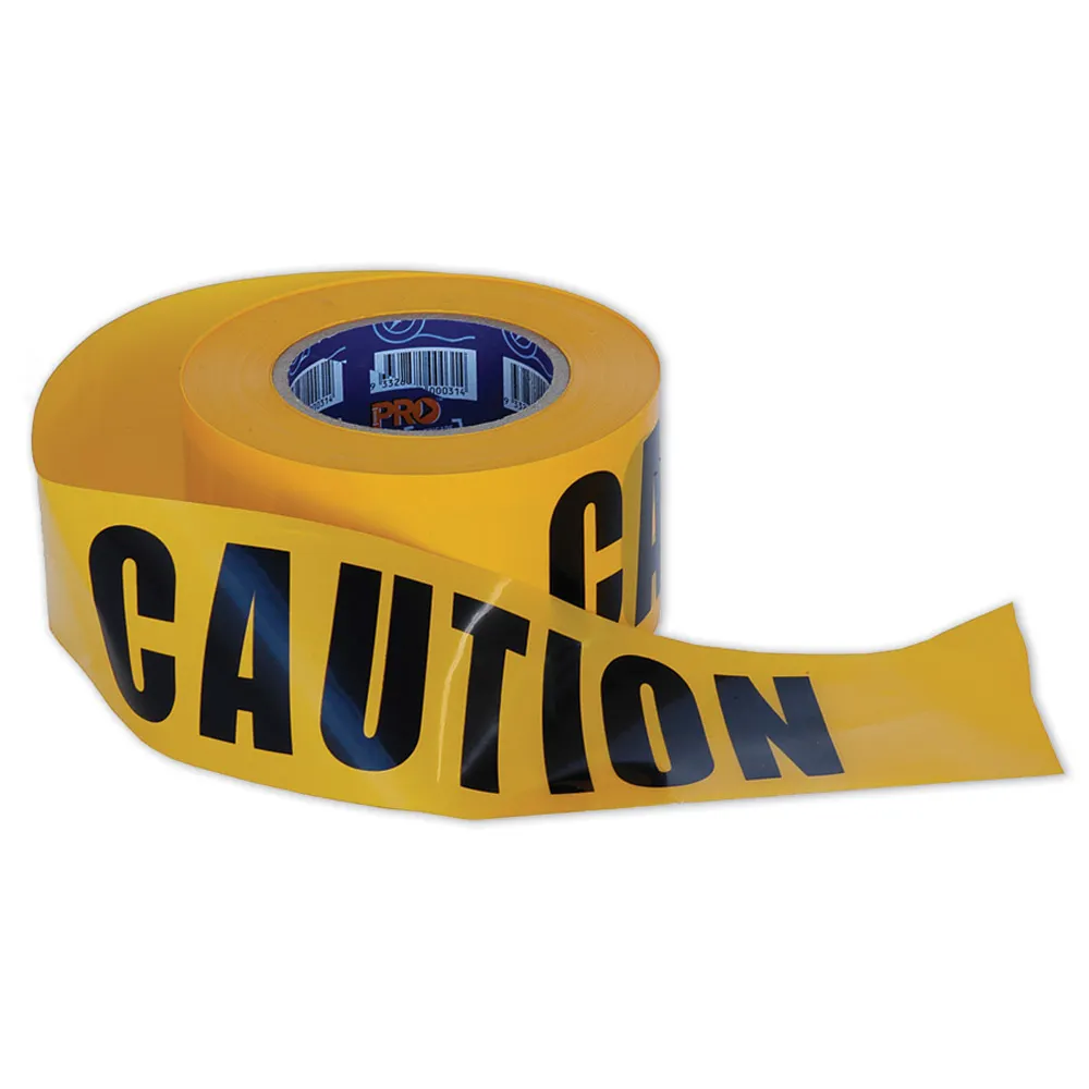 PROCHOICE 100m Yellow Caution Tape Barrier CT10075