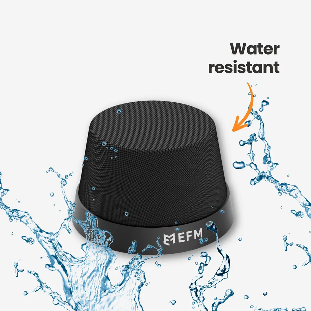 EFM Cloudbreak Mag Bluetooth Speaker Twin Pack With MagSafe Compatibility - Black EFA2CBM909BLA