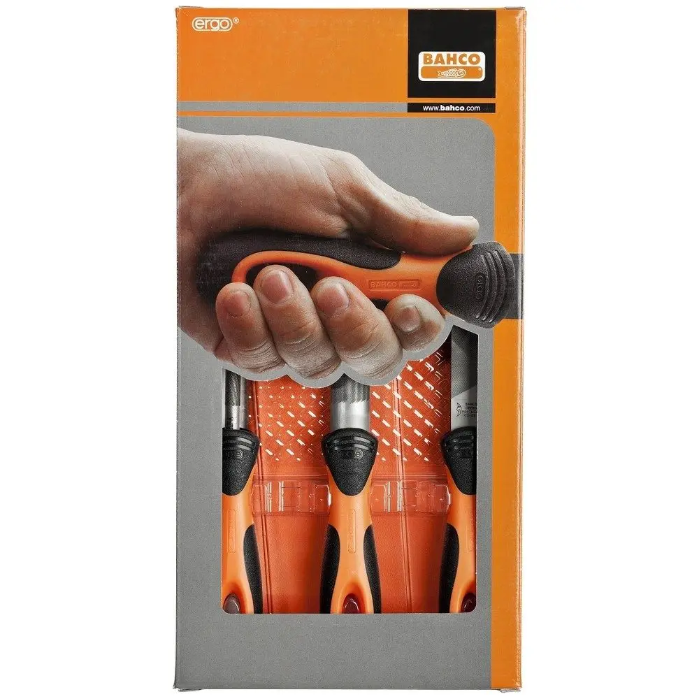 BAHCO 3 Pce file set with Ergo handles