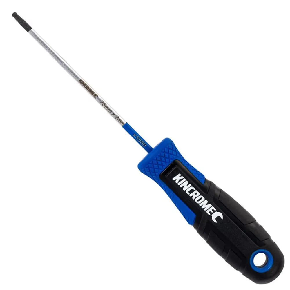 KINCROME 2 x 75mm TorqueMaster Ball-Hex Screwdriver K5580