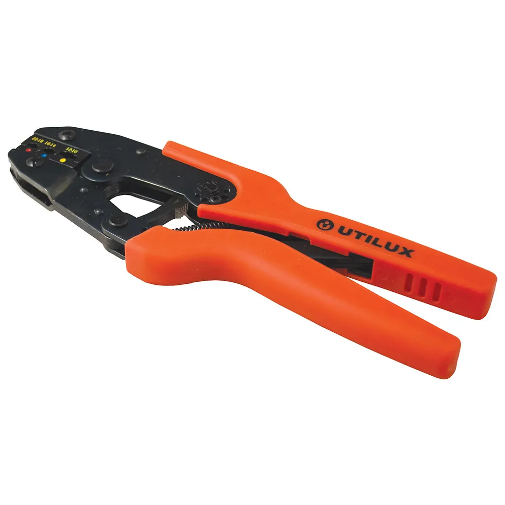 UTILUX Ratchet Crimper for Pre-Insulated Terminals UTI#102/1