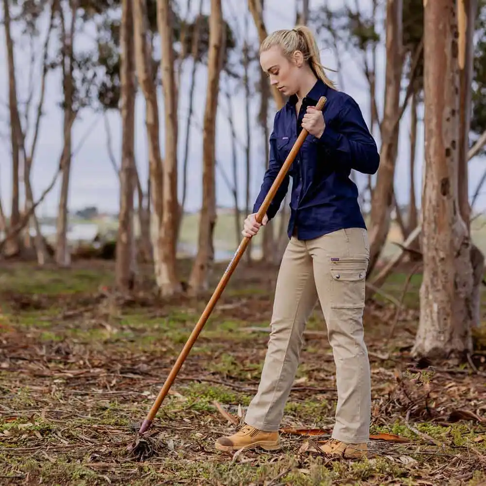 GREEN HIP Mid Rise Pants Give Cargo Khaki P-GCAR-K 06