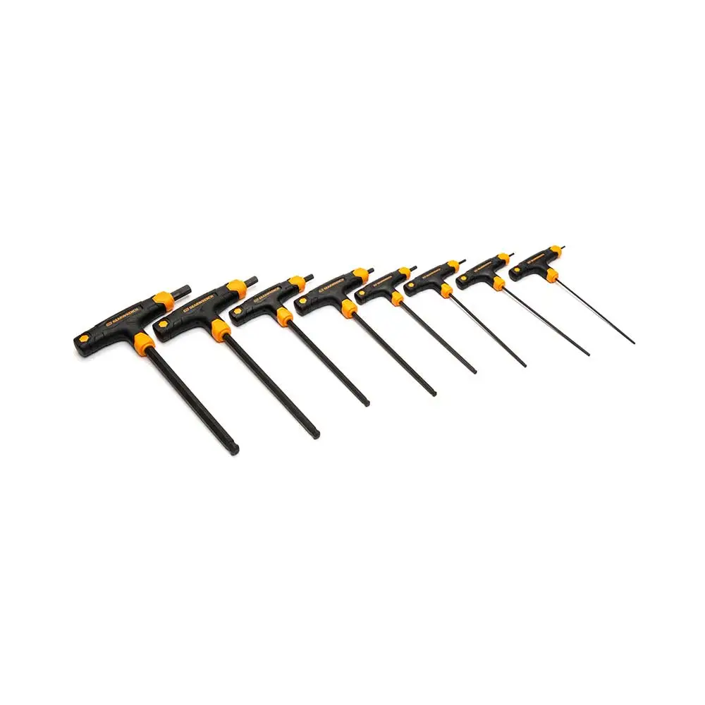 GEARWRENCH 2-10mm T-Handle Met B/End Hex Key Set - 8 Piece 83520