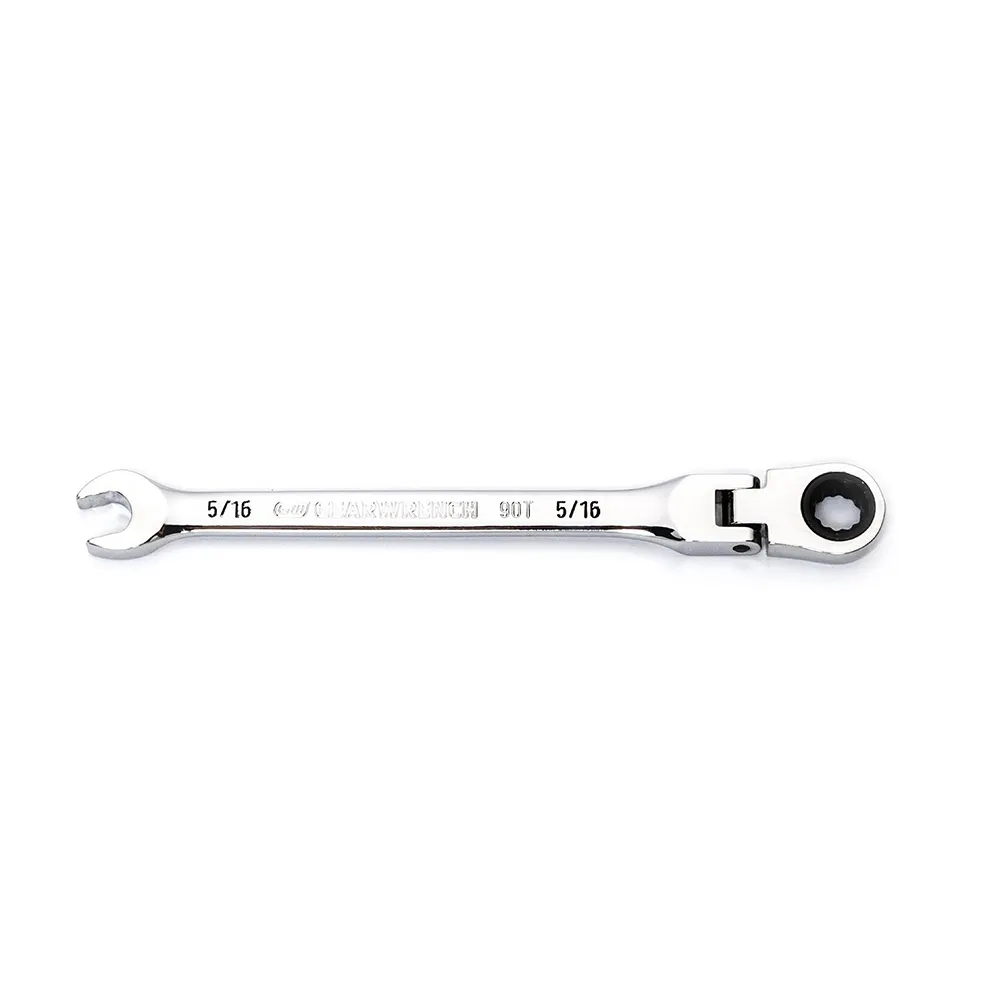 GEARWRENCH 5/16" 90T Flexhead Ratcheting Combination Wrench 86741