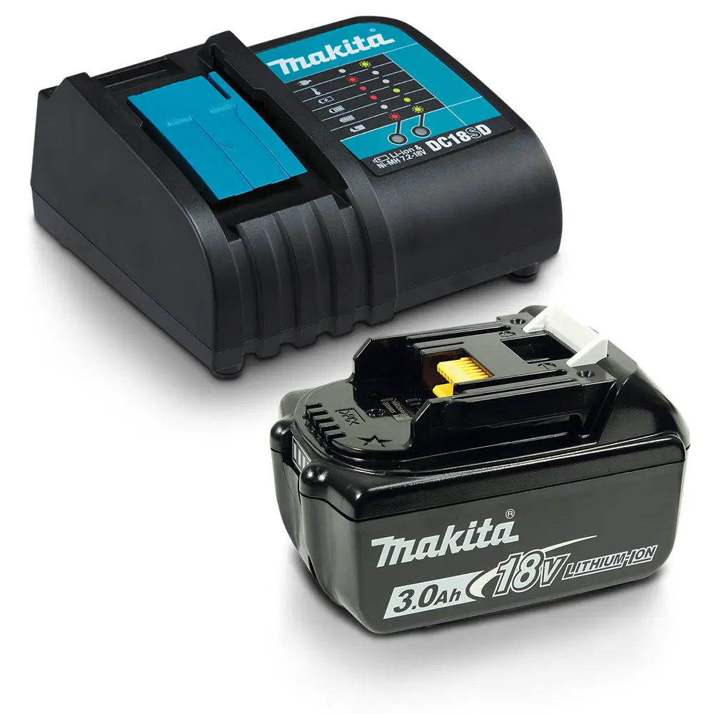 MAKITA 18V 1 x 3.0Ah Charger and Battery Starter Pack 1983996