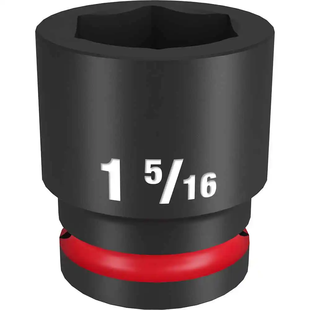 MILWAUKEE SHOCKWAVE 3/4" Drive 1-5/16" Standard 6 Point Impact Socket 49666312