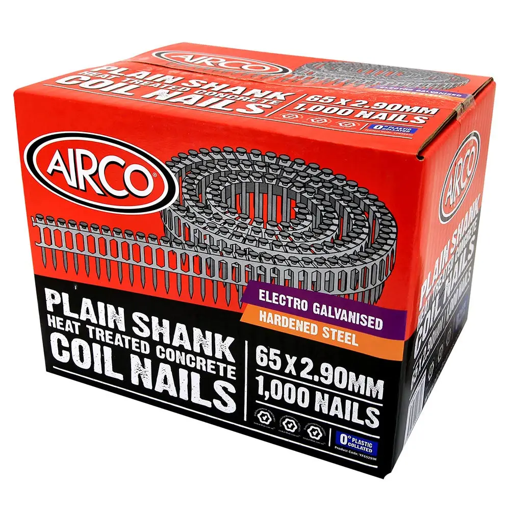 AIRCO Concrete Coil Nail - 65 x 2.9mm YF65291H