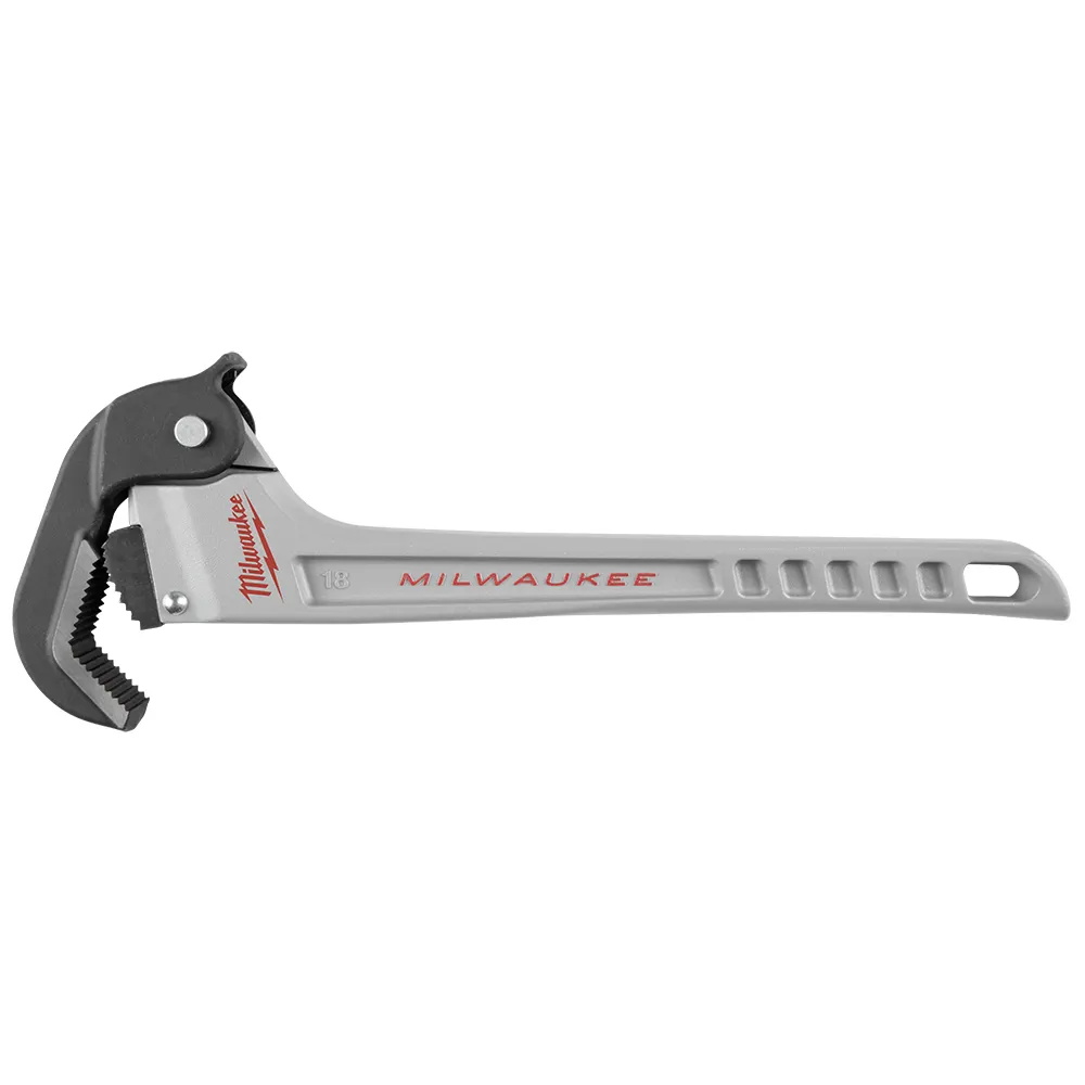 MILWAUKEE 457mm 18inch Self Adjusting Pipe Wrench 48227418