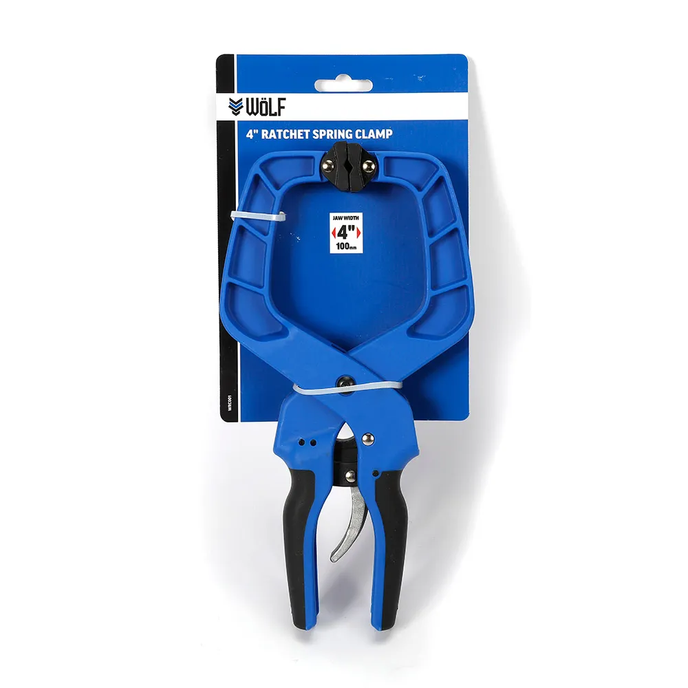 WoLF 4inch / 100mm Ratchet Spring Clamp WRC001