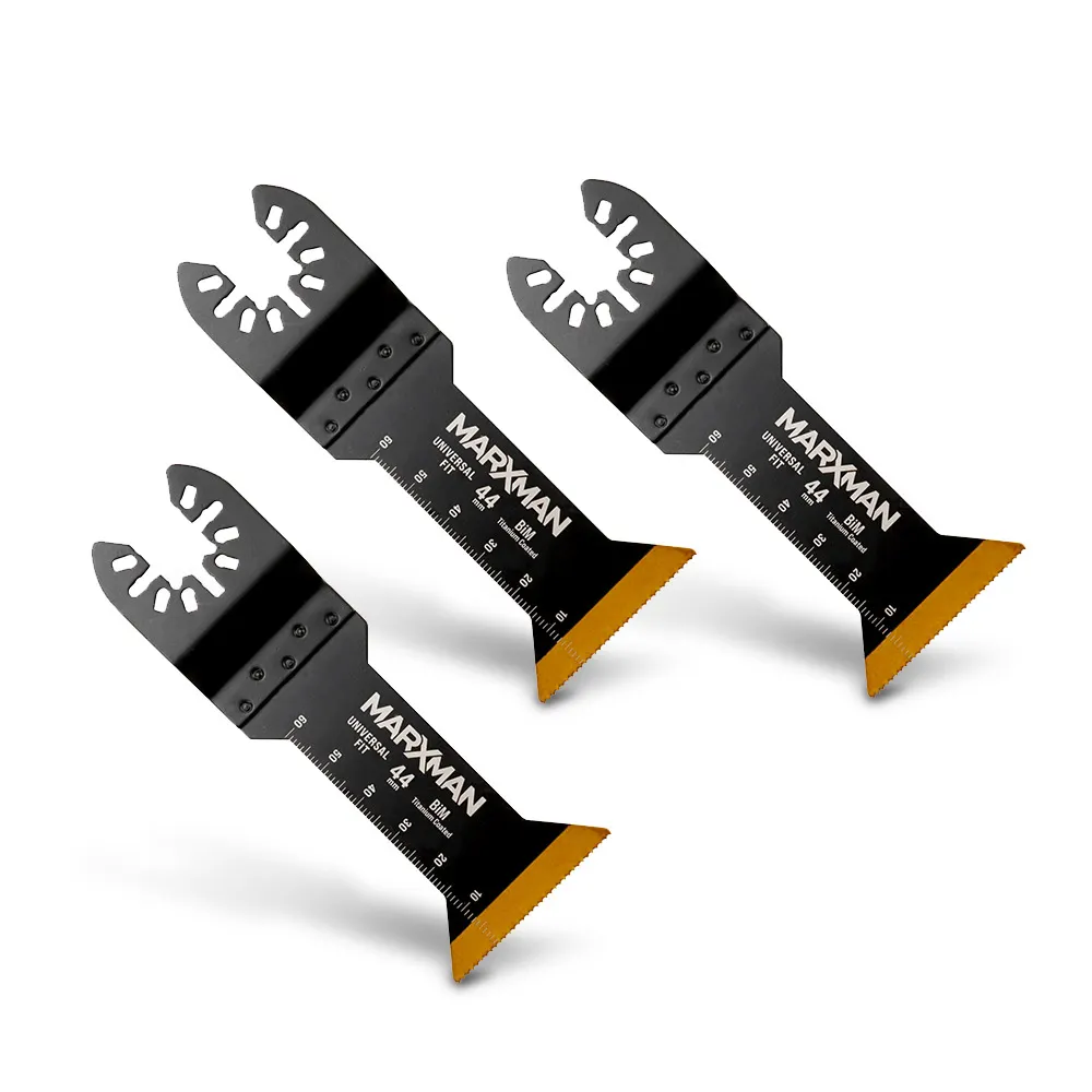 MARXMAN 44x115m Bi-Metal Multi-Tool Plunge Blade Set - 3 Piece MOMTBIM443PC