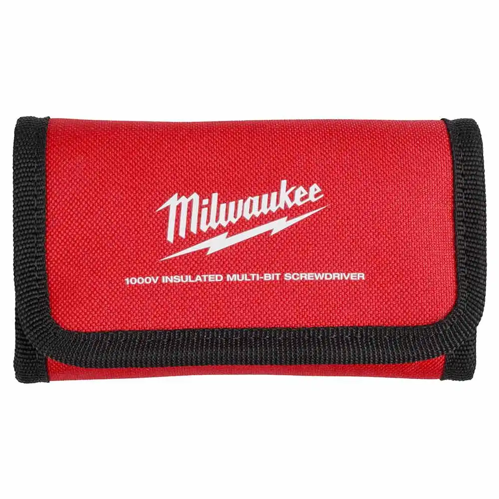 MILWAUKEE 8-in-1 1000v Insulated Precision Multi-Bit Screwdriver 48222217