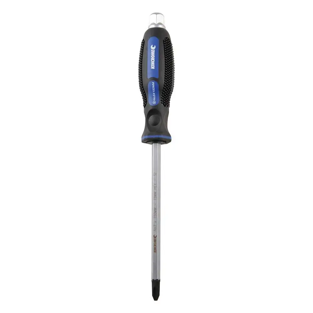 KINCROME No. 3 X 150mm Phillips Go-Through Screwdriver 32112