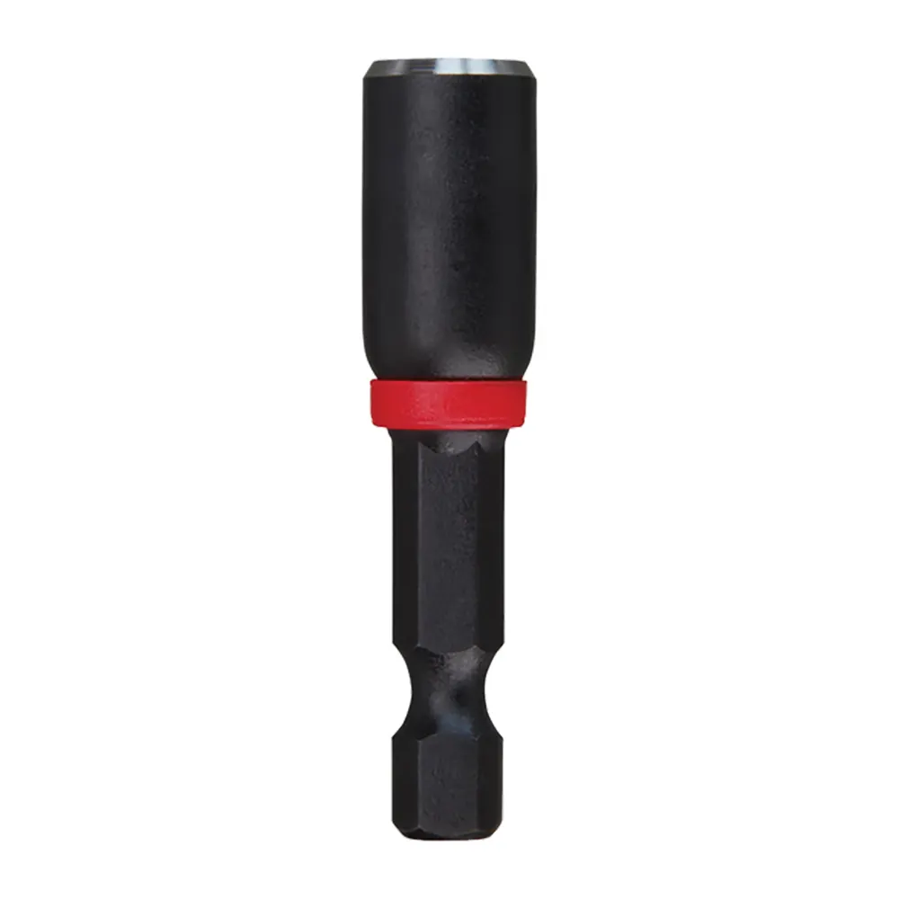 MILWAUKEE 1/4inch x 50mm Magnetic Power Nutsetter - SHOCKWAVE - 3 Piece 49664522