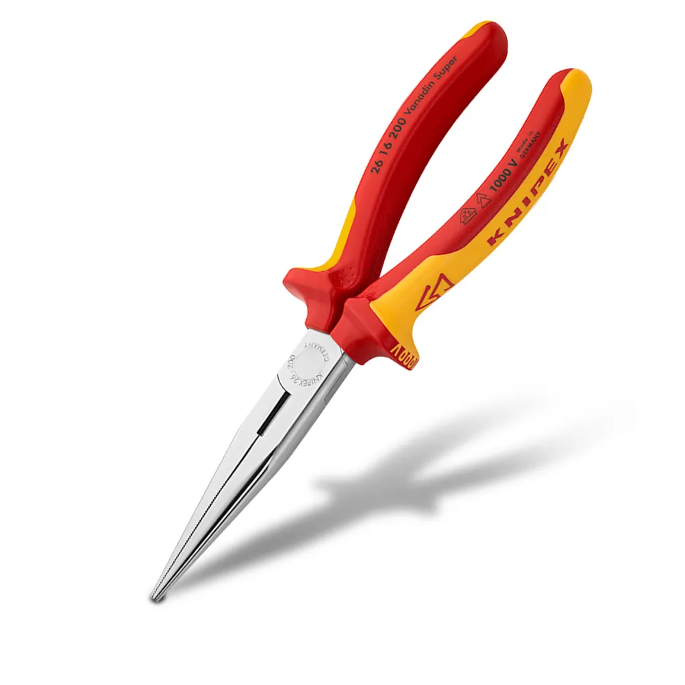 KNIPEX 200mm Snipe Nose Side Cutting Pliers 2616200SB