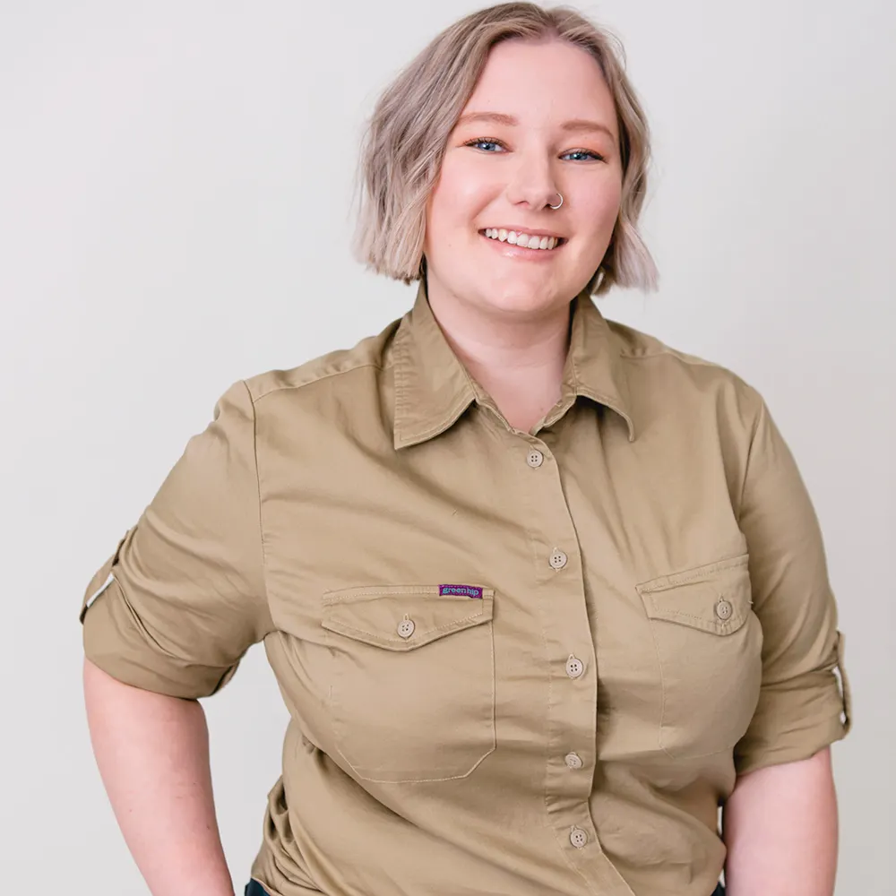 GREEN HIP Light Weight Shirt Ext. Long Sleeve Khaki SLS-EXT-K 06