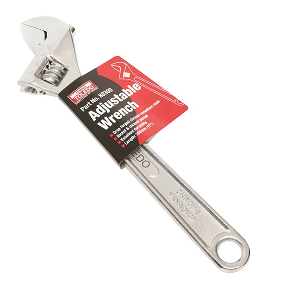 TOLEDO 12Inch/300mm Adjustable Wrench 88300