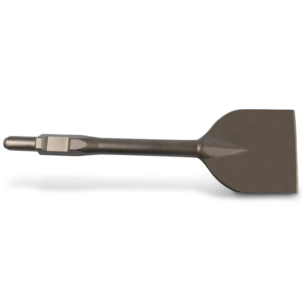 DETROIT 125 x 450mm 30mm-Hex Asphalt Cutting Chisel TTAC125HEX