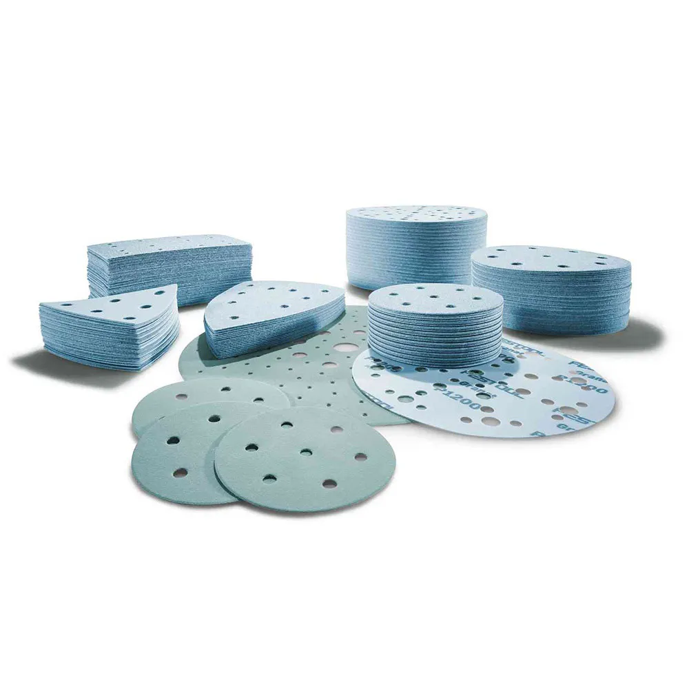 FESTOOL 100mm 40g Granat Hook & Loop Paint Sanding Disc - 10 Piece 577538