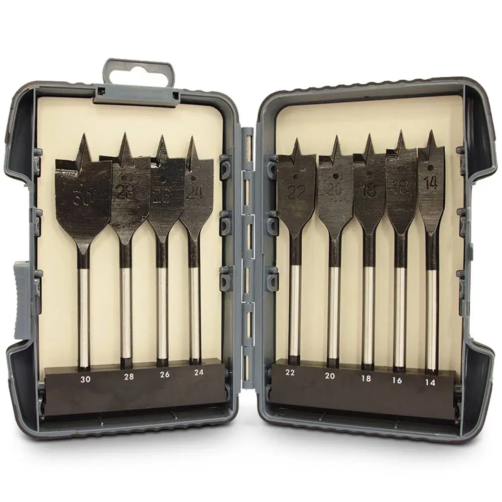 MAKITA 14-30mm Spade Bit Set - 9 Piece