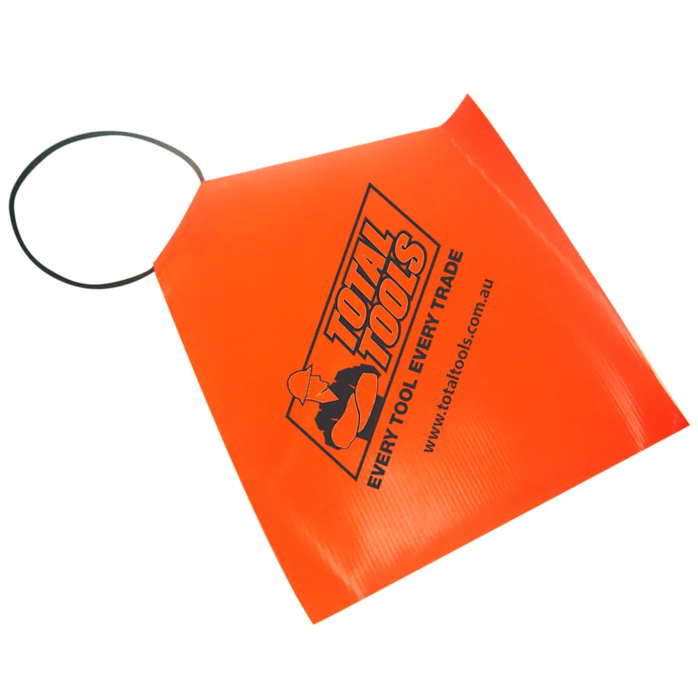 GUARDALL 30 x 30cm PVC Warning Flag ASFF30