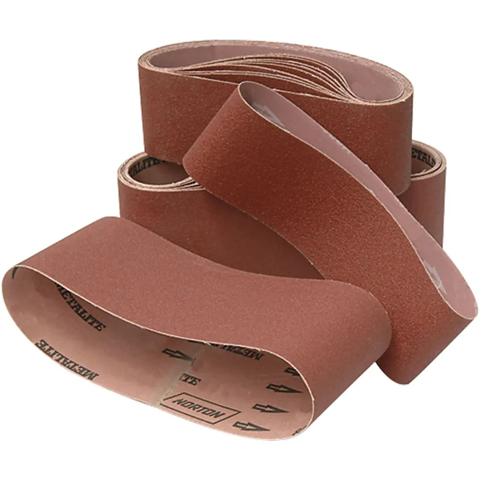 NORTON 75 x 533mm 120-Grit Aluminium Oxide Sanding Belt