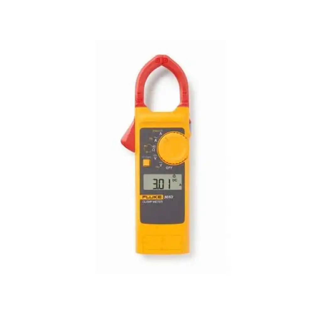 FLUKE 600V 600A AC/DC Diode Capacitance Resistance Clamp Meter FLU301D