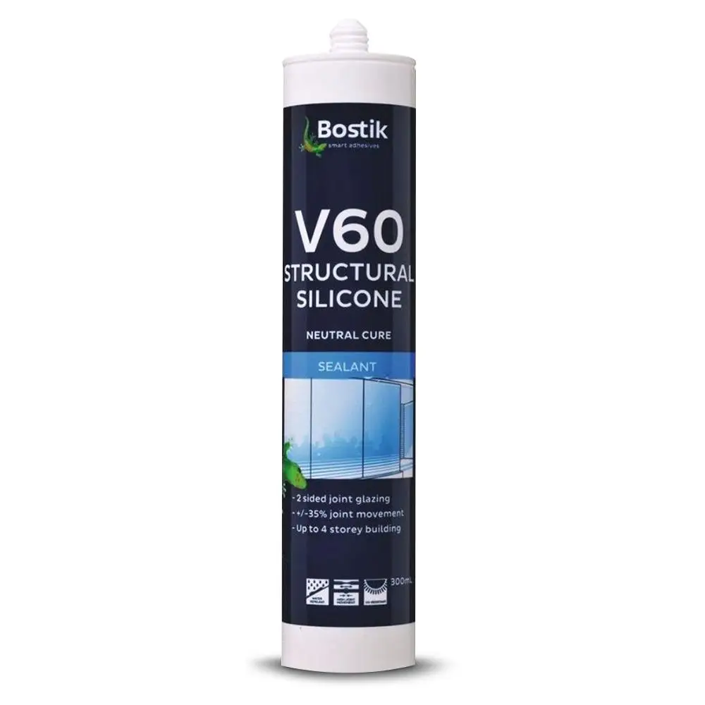 BOSTIK 300ml Glazing Silicone Sealant - Transparent 30804561