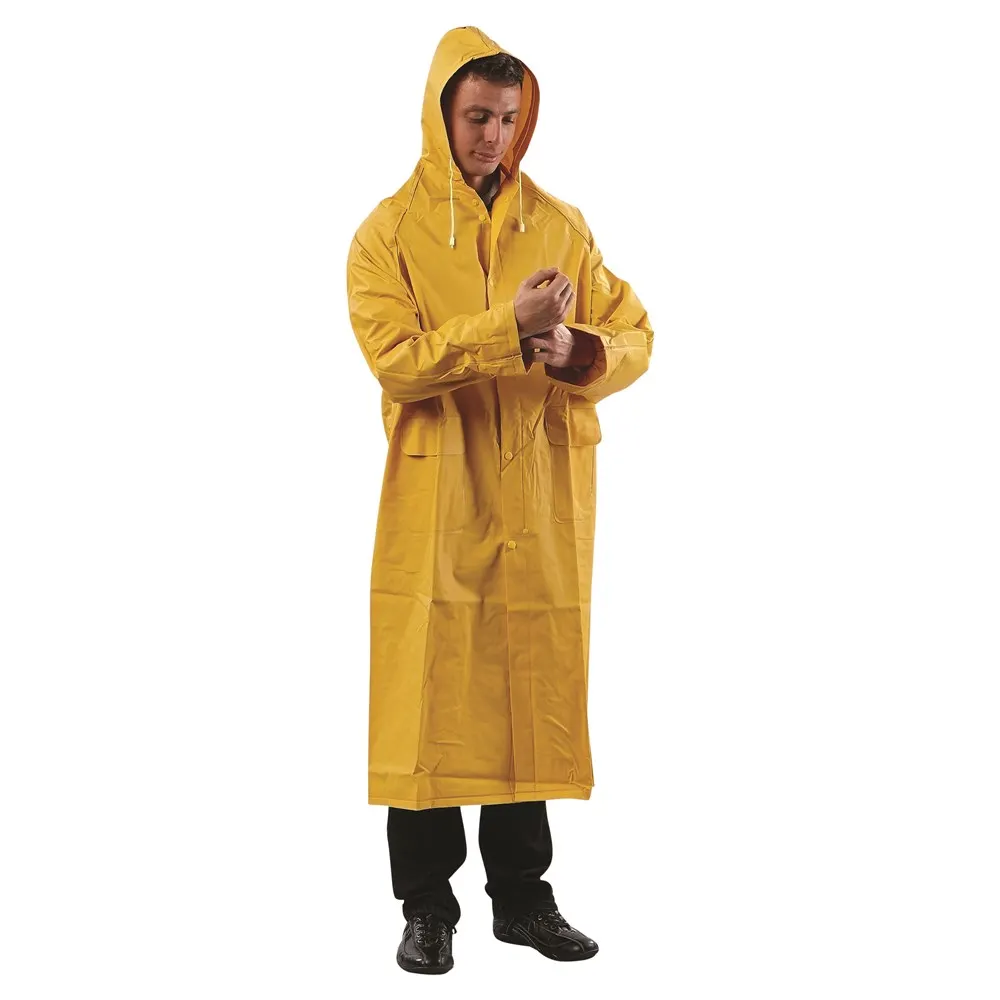 PROCHOICE Yellow PVC Rain Coat Large RCL
