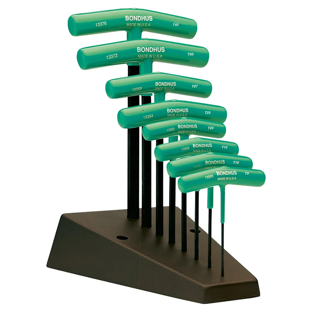 BONDHUS 8 Pce Torx T-Handle T9-T40 BD33034