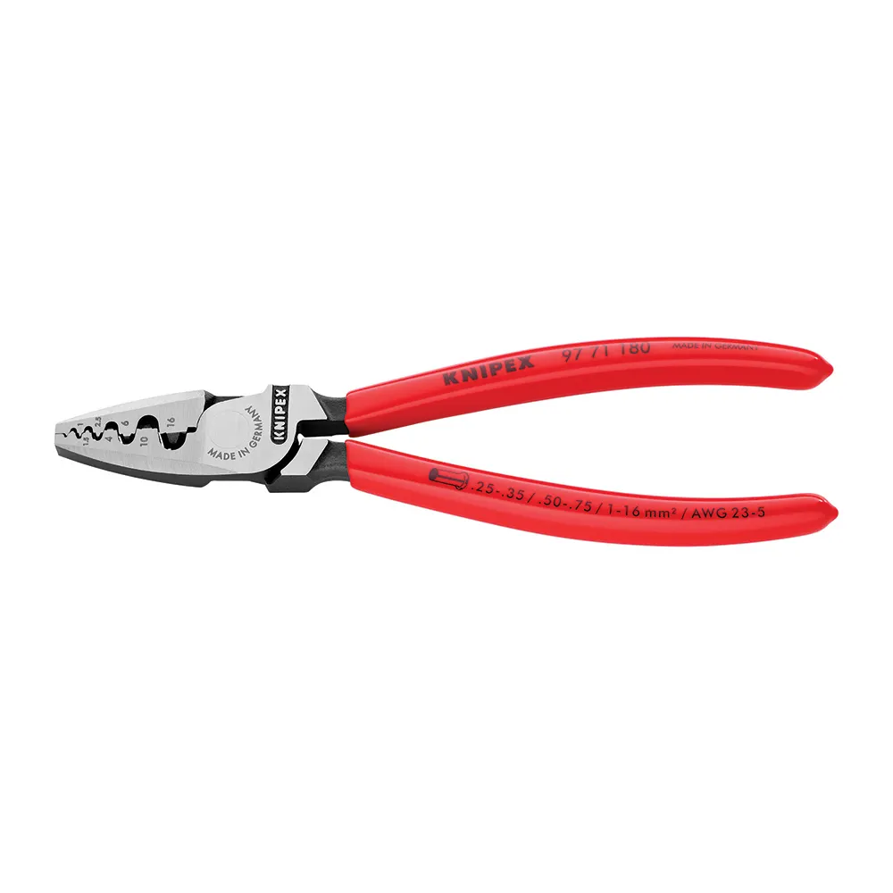 KNIPEX Crimping Pliers For End Sleeves 9771180