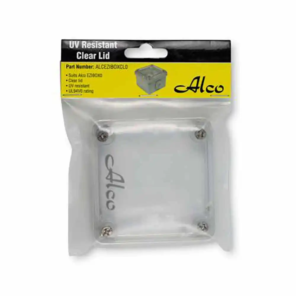 ALCO UV Res Clear Lid Suits ALCEZIBOX0 ALCEZIBOXCL0