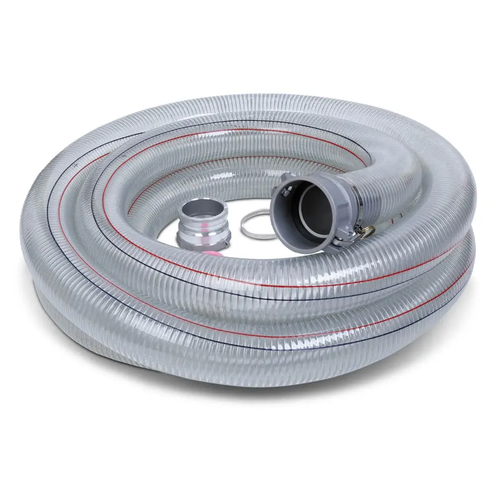 SABER 7m x 75mm Water Pump Suction Hose CHL127954 SABSUC7507