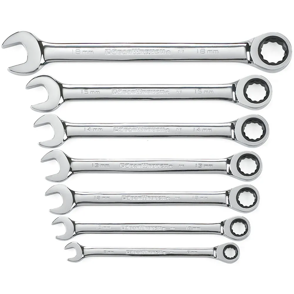 GEARWRENCH R/OE 7pce Metric Spanner Set 9417
