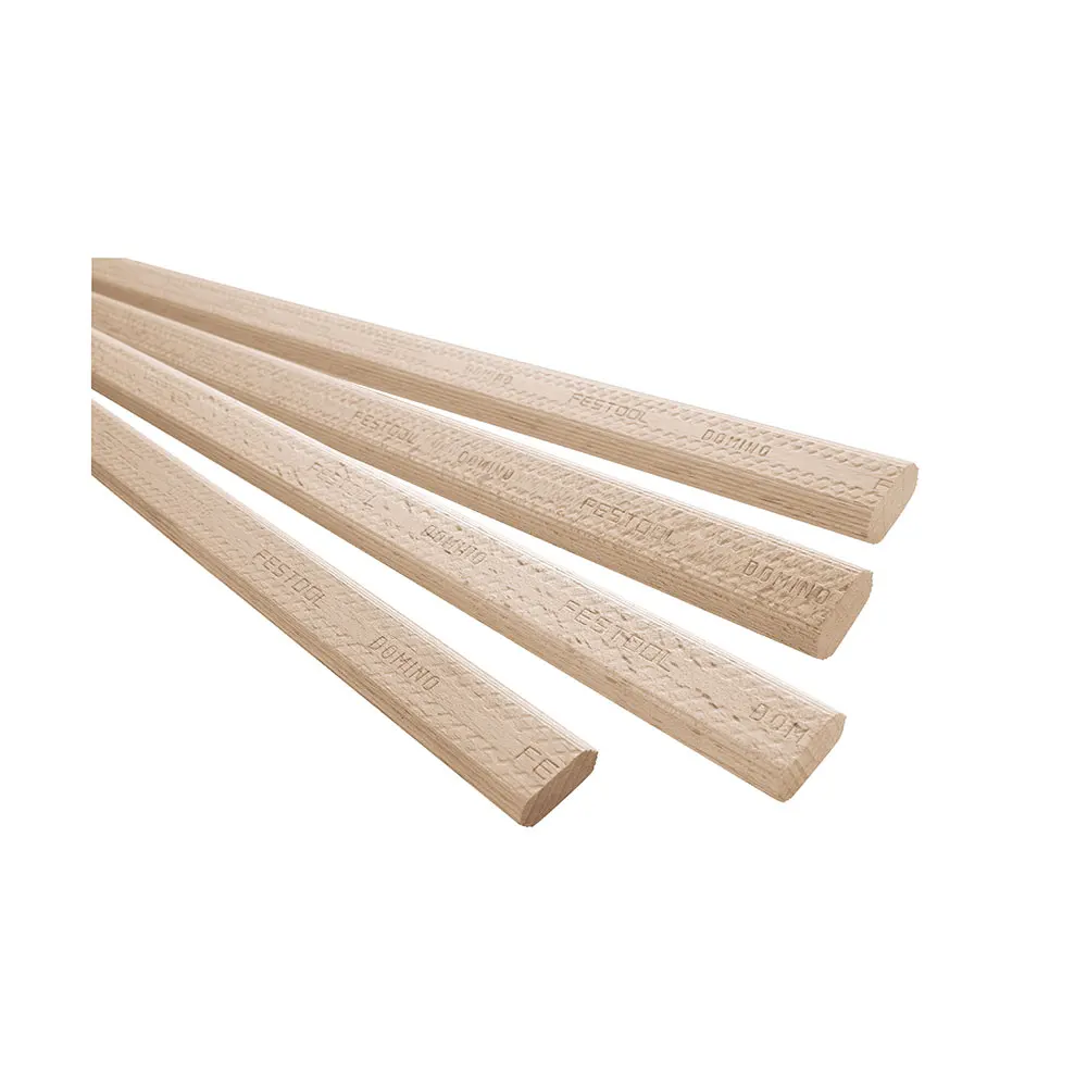 FESTOOL 12 x 750mm Beech Domino Tenons For Df700 Dowel Joinery - 22 Pack 498688