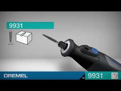DREMEL 9931 Structured Tooth Tungsten Carbide Cutter