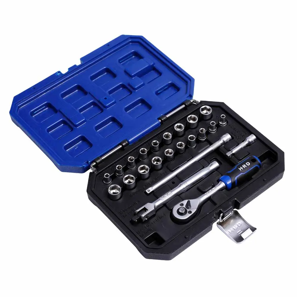 HRD 23 Piece 1/4in Drive Socket Set H14VS23