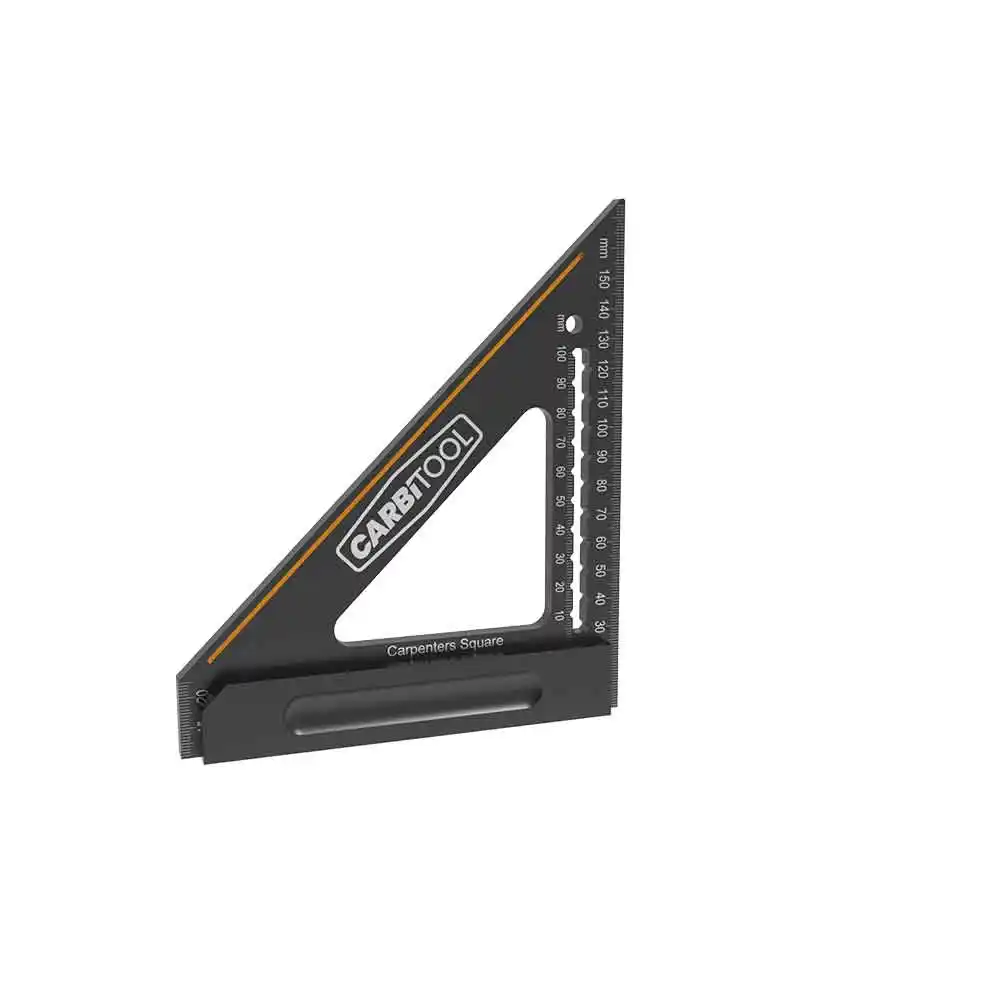 CARBITOOL 175mm Woodworking Precision Triangle Square CBMAH0175